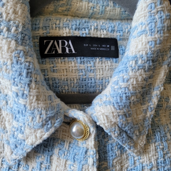 Zara Houndstooth Jacket - Picture 3 of 5